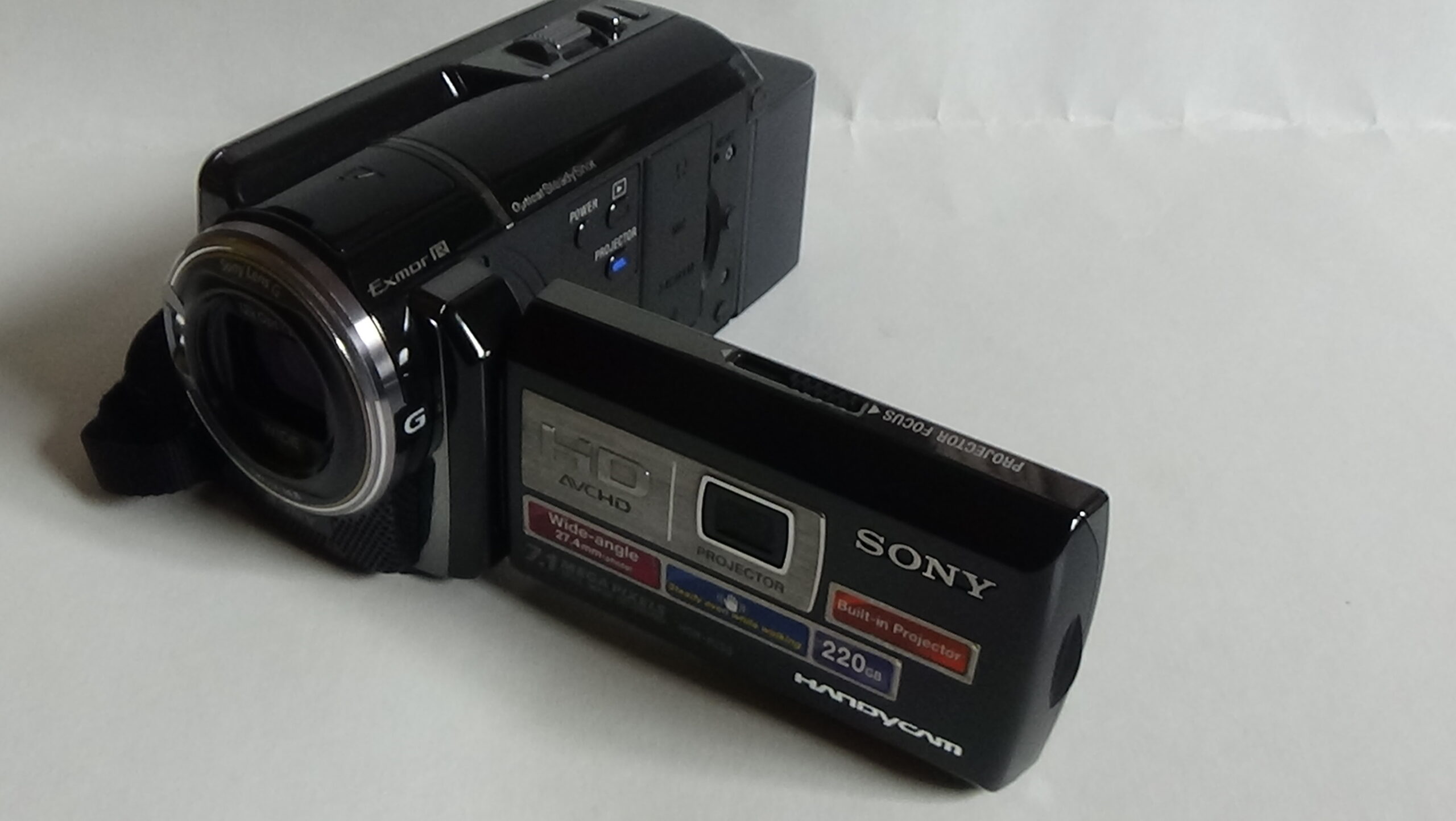 Filmadora sony hdr-pj50 com modo de gravação de longa duração (LP) para economizar espaço hdmi - Imagem 2