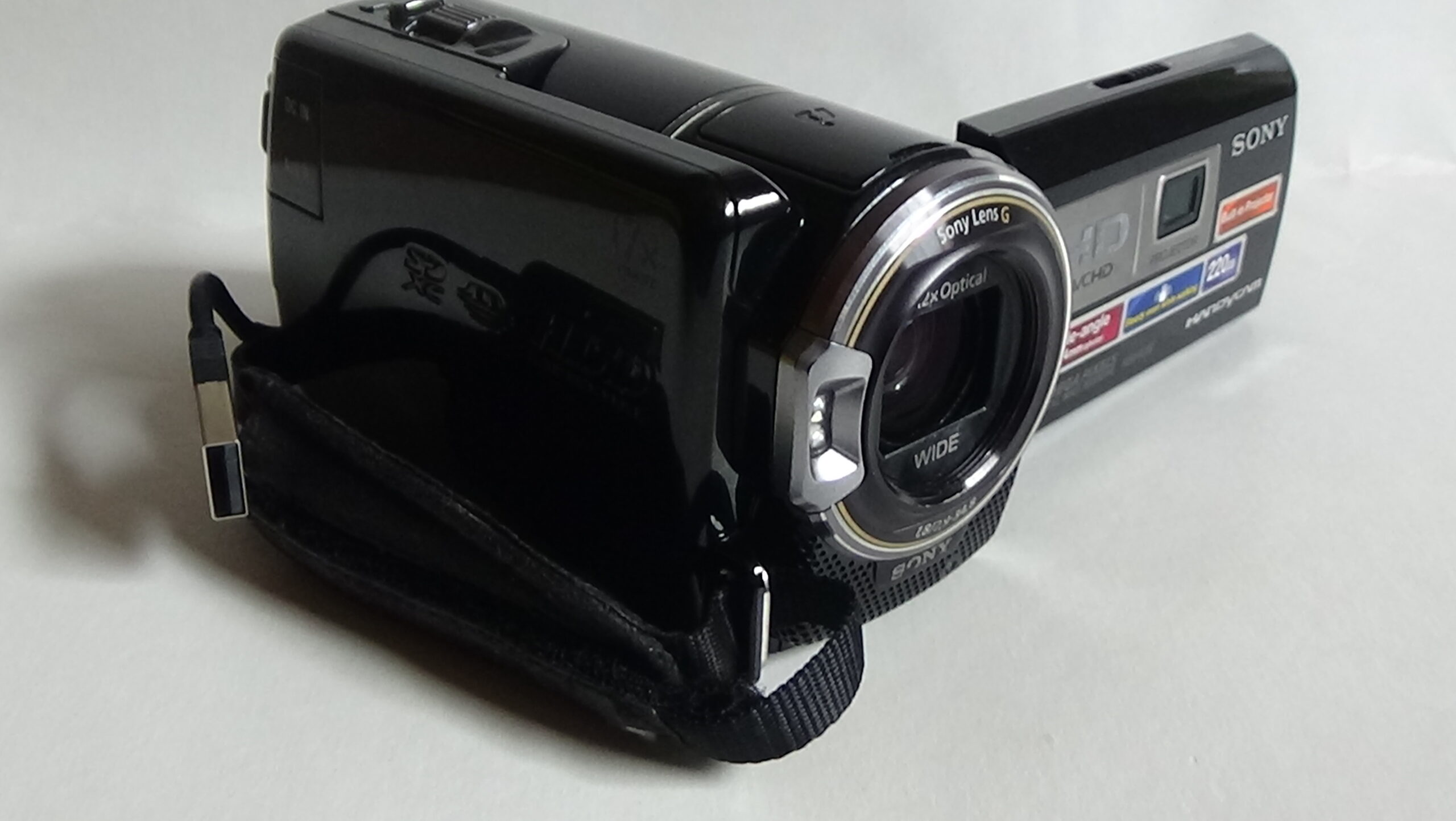 Filmadora sony hdr-pj50 com modo de gravação de longa duração (LP) para economizar espaço hdmi - Imagem 3